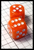 Dice : Dice - 6D Pipped - Orange Chessex Menagerie - Gen Con Aug 2014